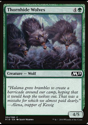 Thornhide Wolves (Dornenfellwölfe)